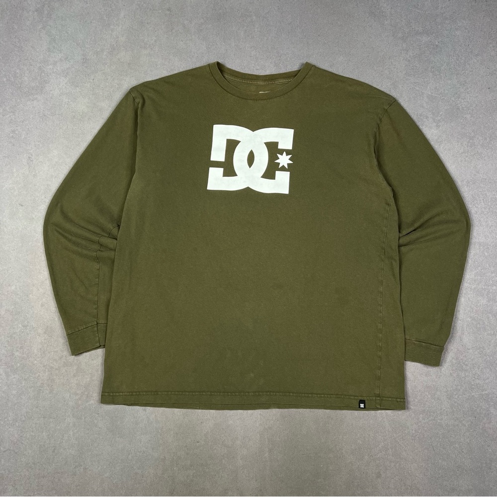 DC Olive Crew Neck Shirt